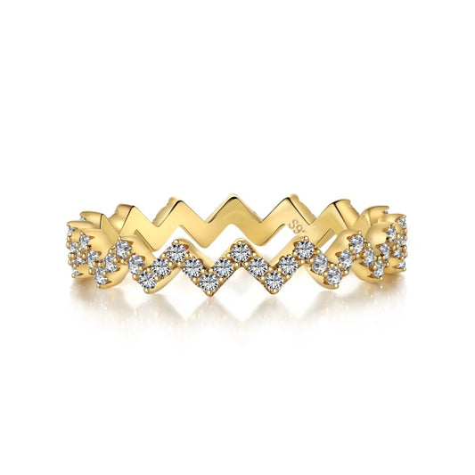 Prsten Zigzag Elegance